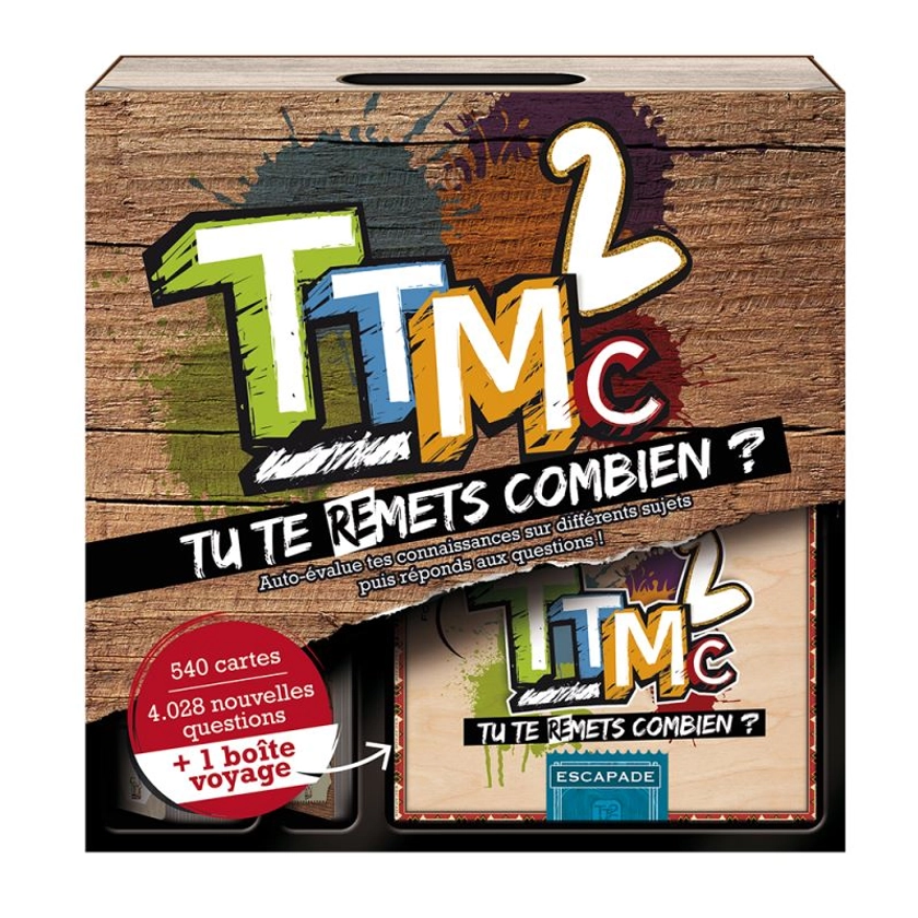 Jeu d’ambiance Pixie games TTMC 2 Tu te remets combien