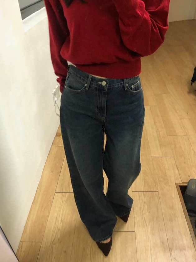 [진청 데님] deep denim pants : Edeumhae