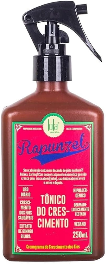 Lola Cosmetics Rapunzel - Tônico Capilar 250ml | Amazon.com.br