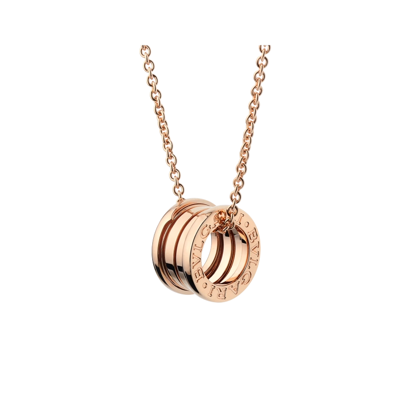 B.zero1 Necklace Rose Gold 335924 | Necklaces | Bvlgari Official Store