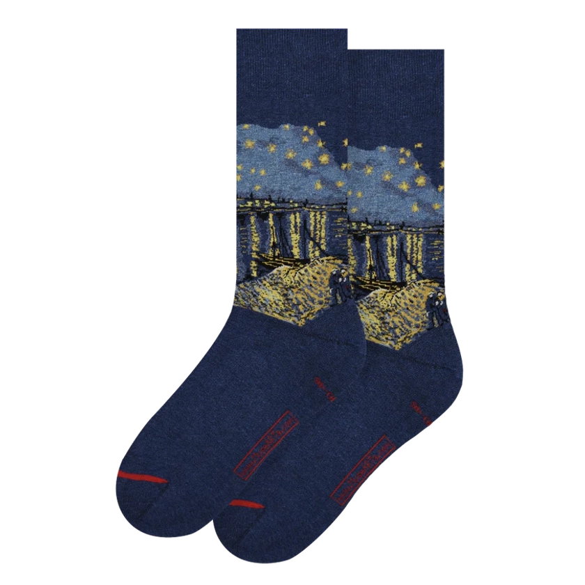 Vincent Van Gogh - Chaussettes Nuit Etoilee Sur Le Rhone