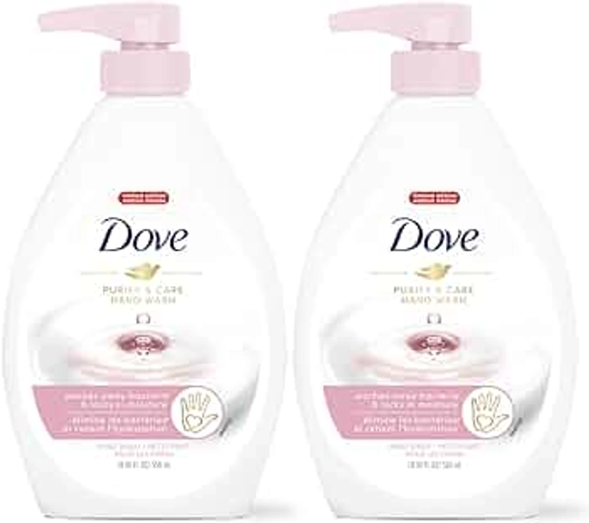 Dove Purify and Care Limited Edition Hand Wash, 18.59 Ounce (Pack of 2)