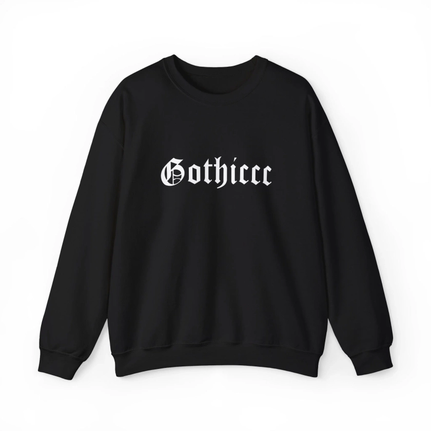 Gothiccc Long Sleeve Crew Neck Sweatshirt