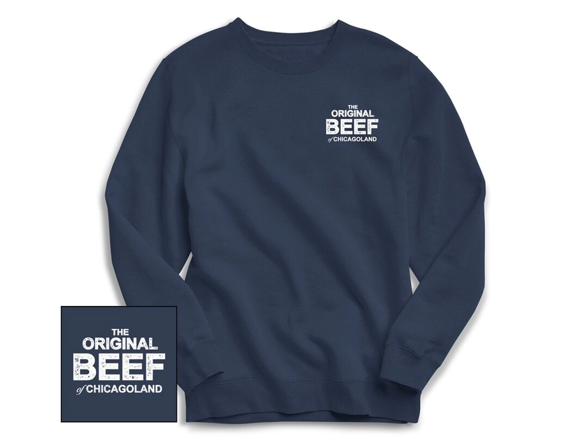 The Original Beef of Chicagoland Sweatshirt, Carmy Sweatshirt, Ritchie & Sydney Sandwich Shop, Pocket Graphic Tee, Gift, Unisex Sweatshirt - Etsy