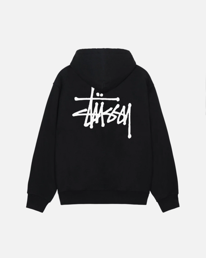 Basic Stüssy Hoodie in black – Stüssy