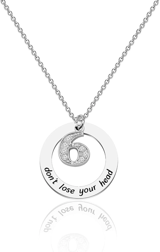 Broadway Musical Necklace Six The Musical Theatre Gift