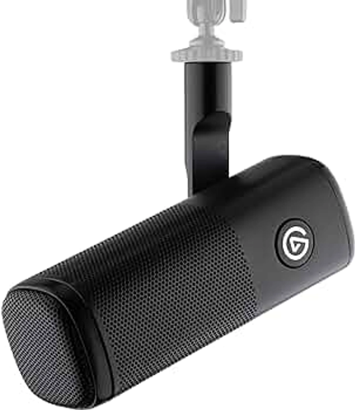 Elgato Wave DX - Dynamic XLR Microphone, Cardioid Pattern, Noise Rejection, Speech optimised for Podcasting, Streaming, Broadcasting, No Signal Booster Required, Works with Any Interface, for Mac, PC