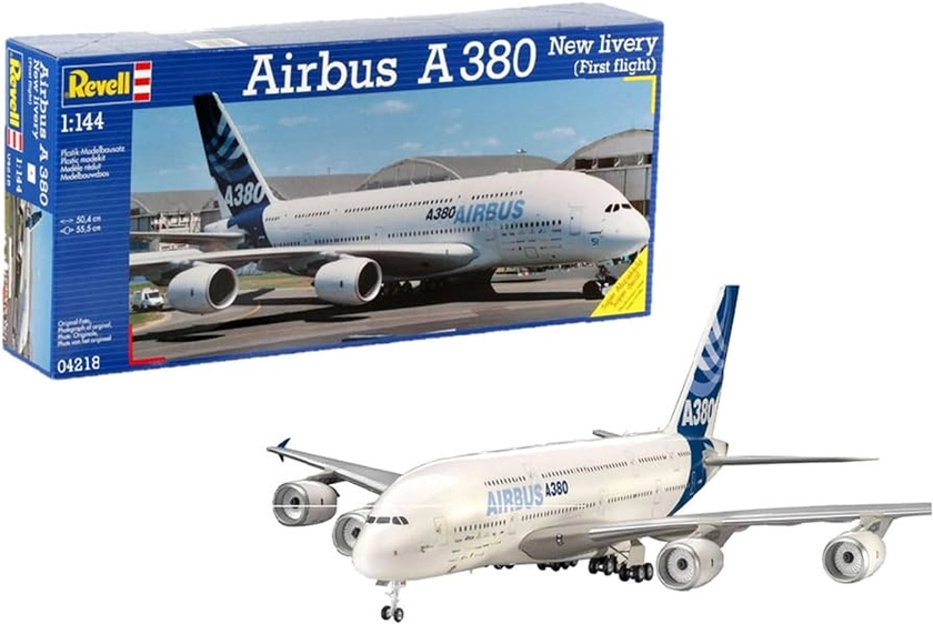 Revell 04218 Airbus A380 Design New livery "First Flight" 1:144 Scale Unbuilt/Unpainted Plastic Model Kit