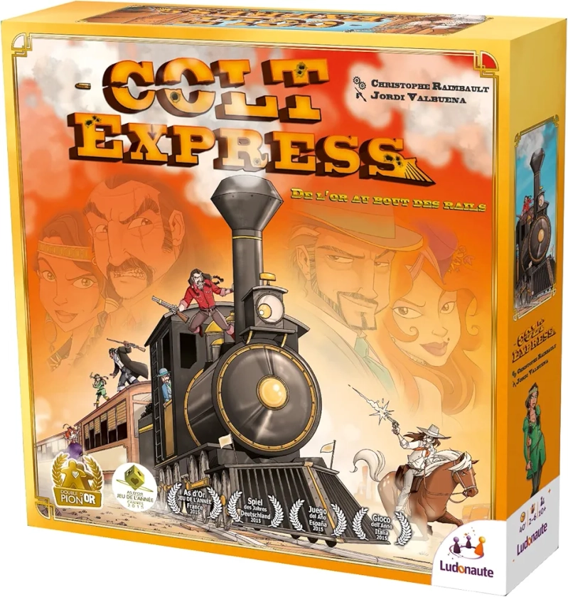 Ludonaute Jeux De Société-Colt Express, LUCOEX01FR, Multicolore