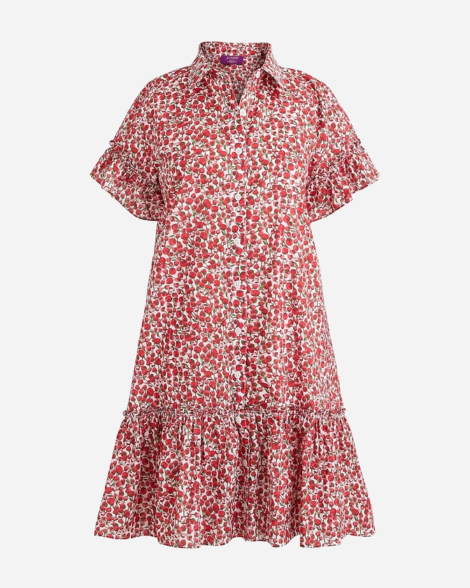 Amelia shirtdress in Liberty® Eliza's Red fabric