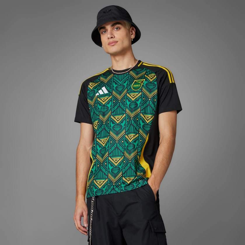 Maillot Extérieur Jamaïque 24 - Noir adidas | adidas France