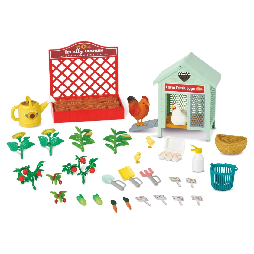My Life As Farm-to-Table Deluxe Play Set for 18” Dolls, Mint Green