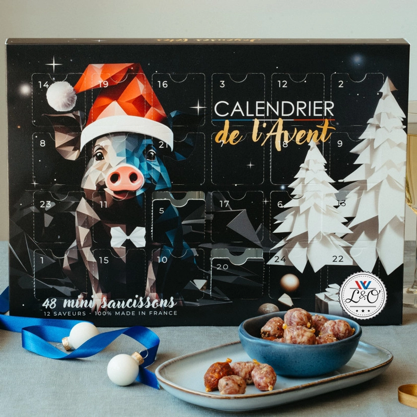 Calendrier de l'avent mini-saucissons &lt;b&gt;(Pré-commande)&lt;/b&gt;