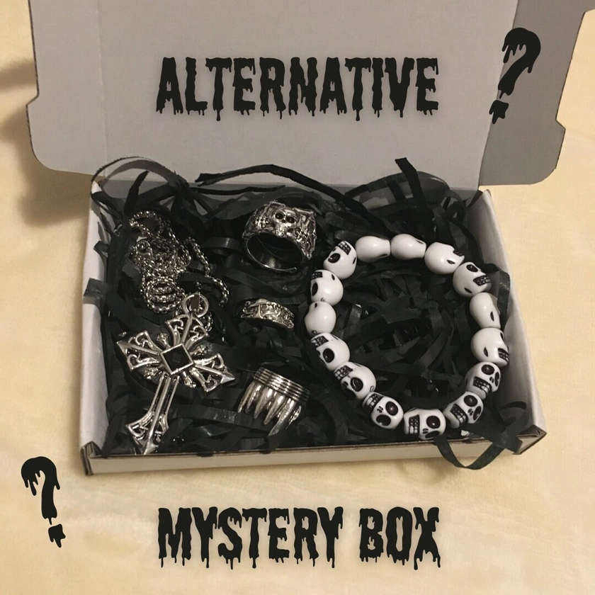 Gothic Emo Alternative Mystery Box Gift - Etsy Australia