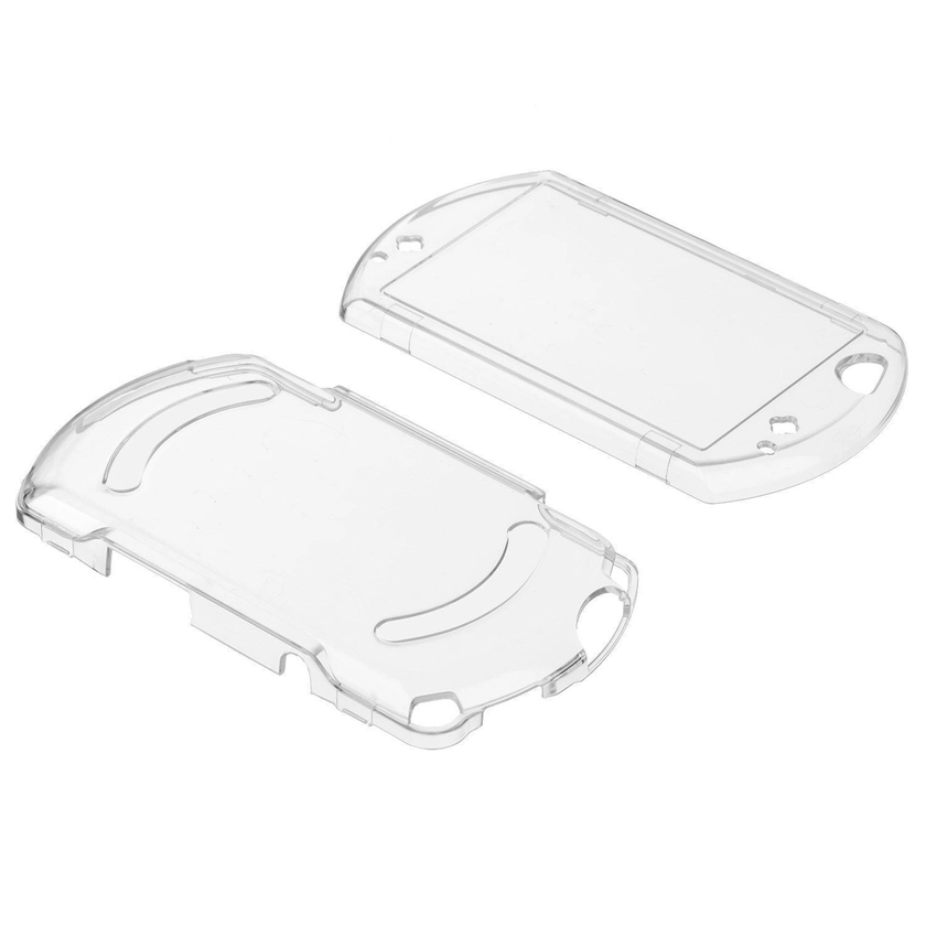 for Sony PSP GO - Clear Snap On Hard Protective Shell Armour Case Cover | FPC