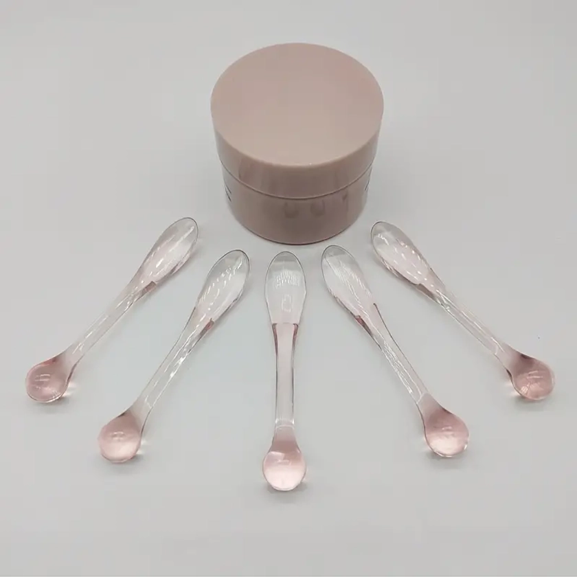 Cosmetic Spatulas Face Cream Mask Mud Mixing Spoon Diy - Temu Australia