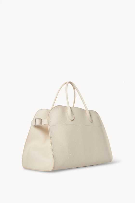 Soft Margaux 15 Bag Blanc in Leather – The Row