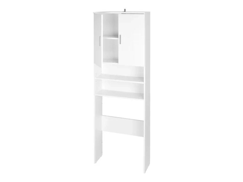 LIVARNO home Meuble pour machine à laver Liverpool, 64,5 x 190 x 25 cm, blanc