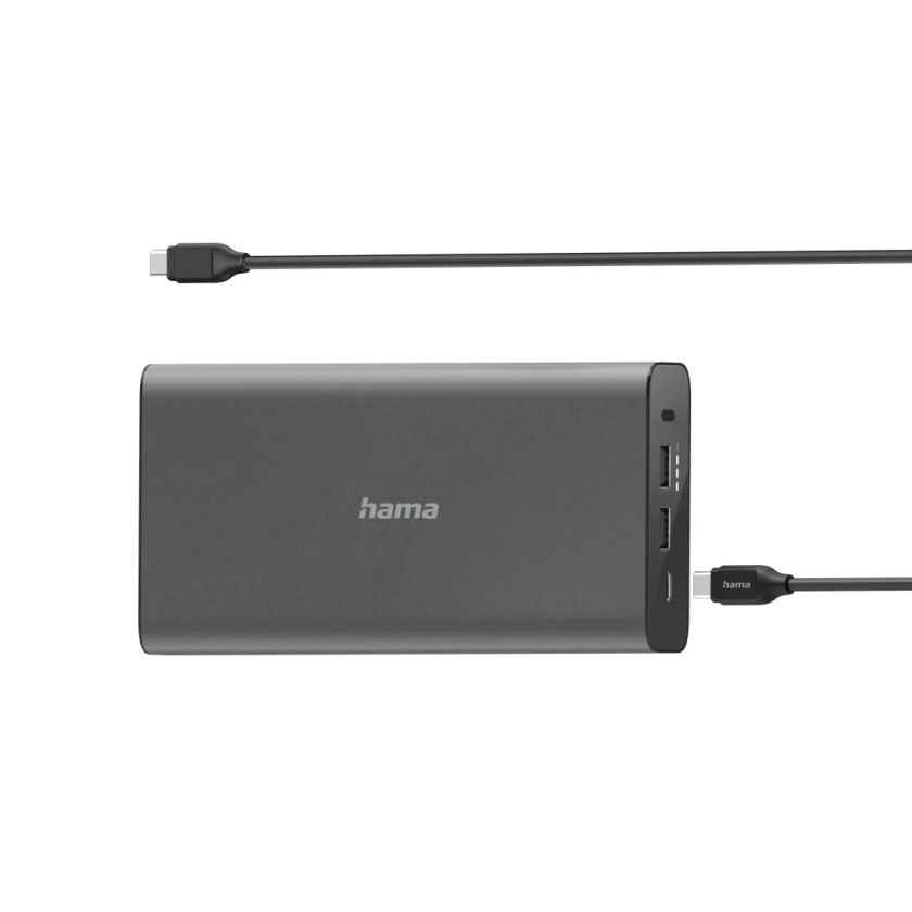 00200012 Hama Power-Pack USB-C universel, 26800mAh, Power Delivery (PD), 5 à 20V/60W | Hama FR