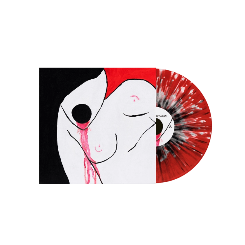 MGHGAG 12” Vinyl – Trans Red w/ Black &amp;amp; White Splatter