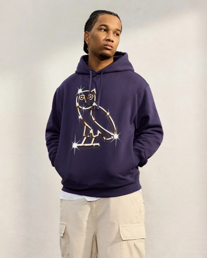 Bling Hoodie - Purple - October's Very Own