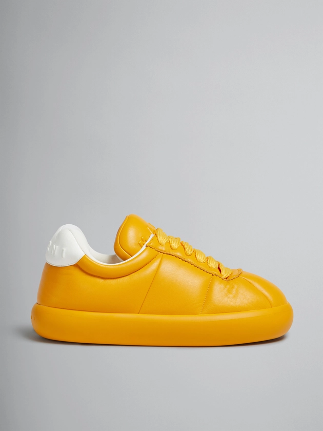 Sneakers BigFoot 2.0 en cuir orange