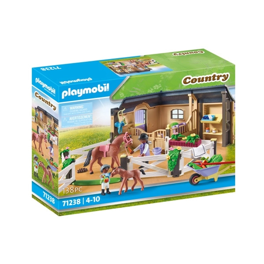 71238 - Playmobil Country - Etable et carrière pour chevaux