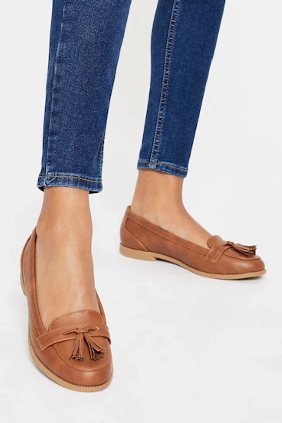 Lipsy Brown Regular Fit Tassel Loafer