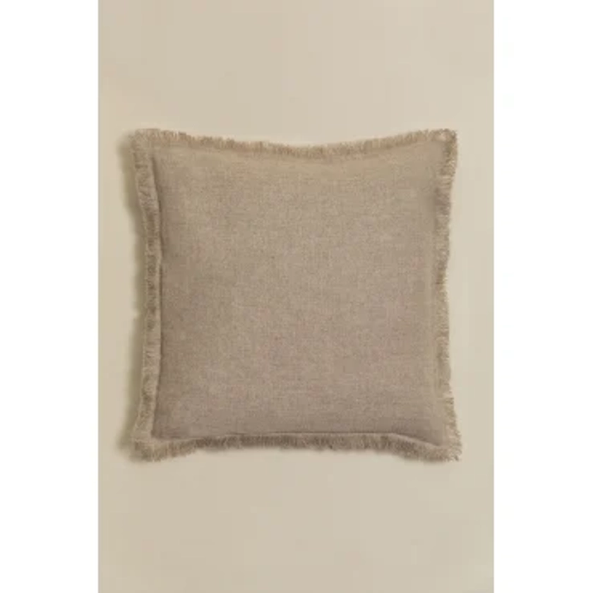 Coussin carré en coton et lin (45x45 cm) Glenfern