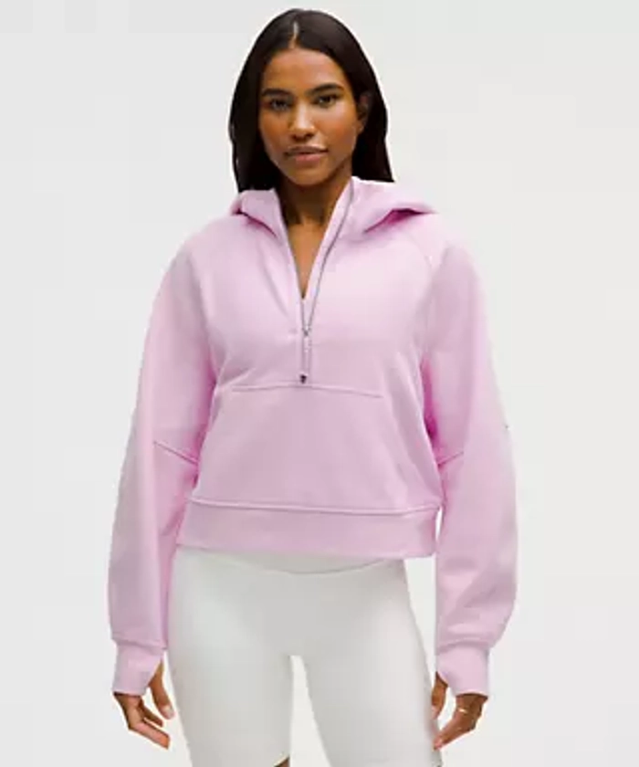 Scuba Oversized Half-Zip Hoodie