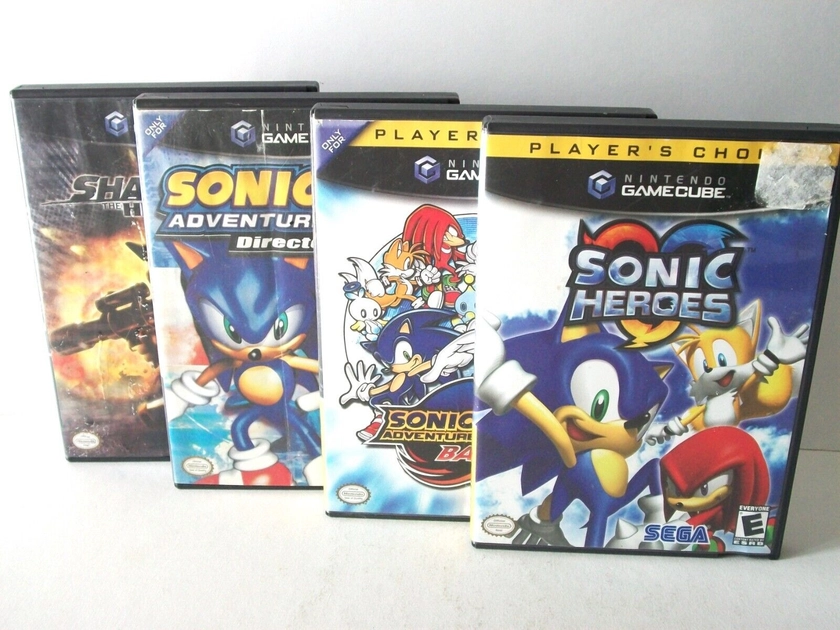 Sonic Heroes Adventure DX 2 Battle Shadow the Hedgehog Nintendo GameCube Games