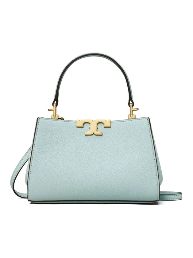 Shop Tory Burch Eleanor Pebbled Leather Mini Satchel | Saks Fifth Avenue