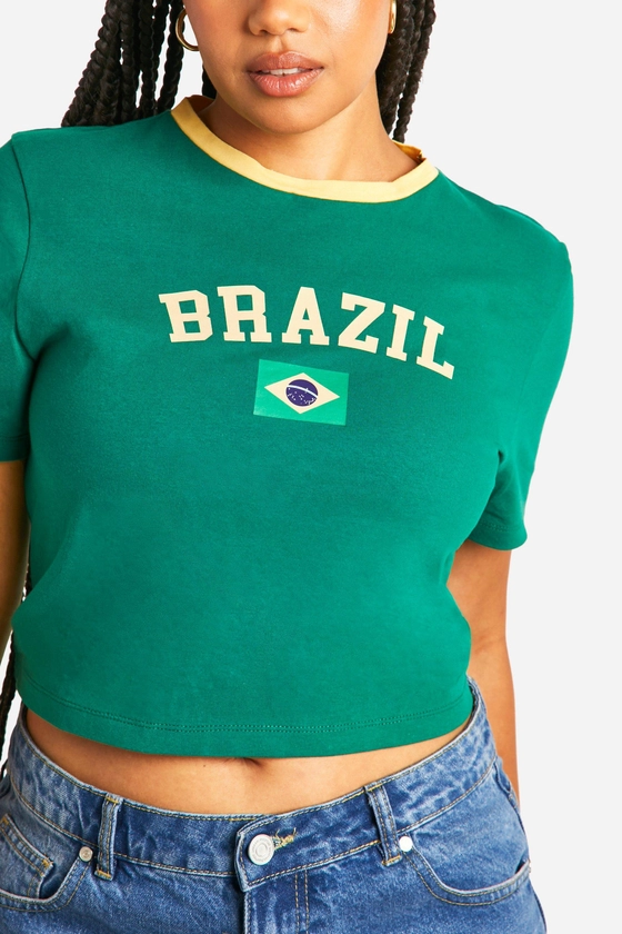 Plus Brazil Printed Baby T-shirt