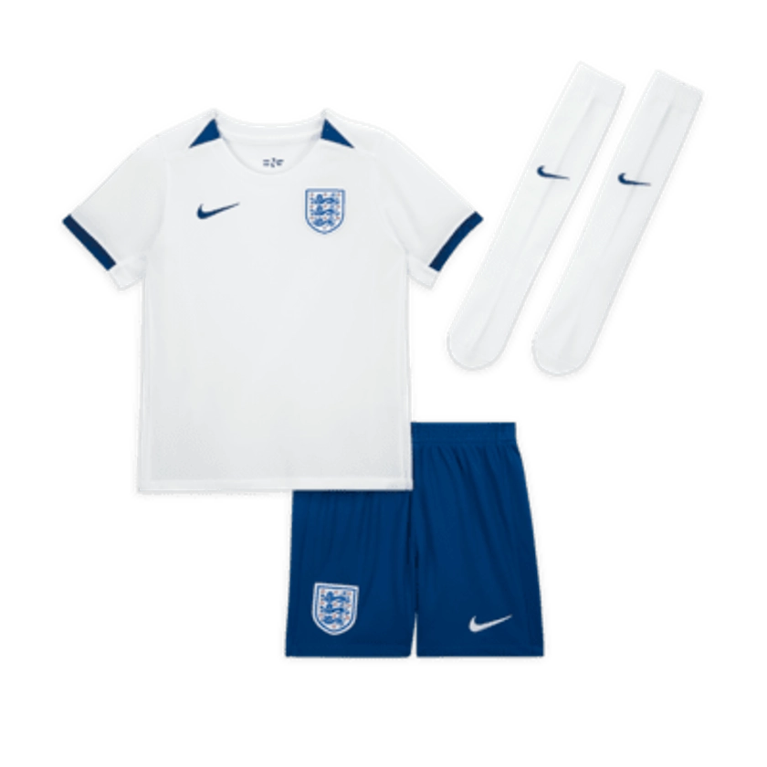 England 2023 Home Younger Kids' Nike Dri-FIT 3-Piece Kit. Nike UK