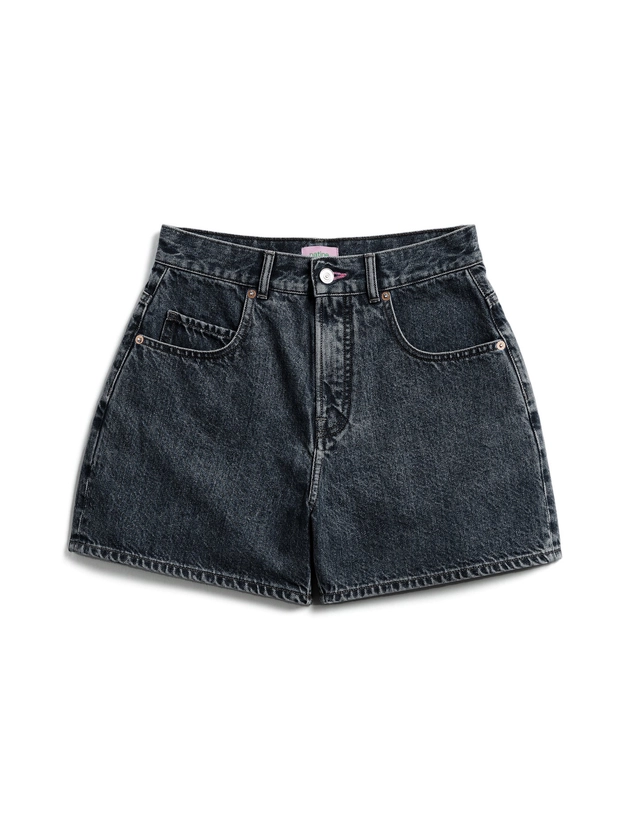 Le Short Patine Brenda coton regen-recyclé Noir Medium