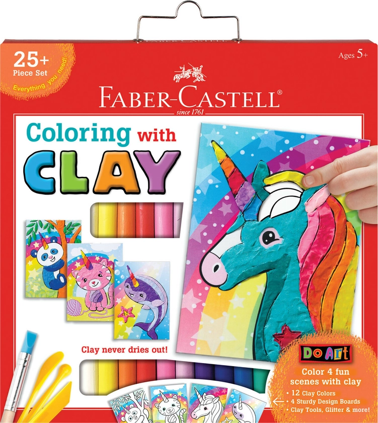 Do Art Coloring With Clay Unicorn &amp; Friends - Imagination Toys