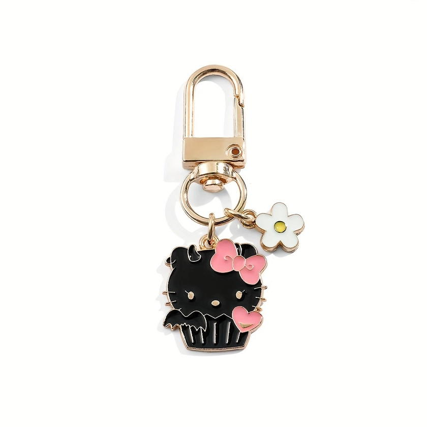 1pc Cute * Keychain, Kawaii Anime Keyring Pendant, Perfect Bag Key Holder Accessories