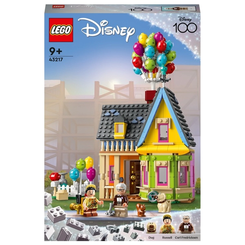 LEGO Disney and Pixar 43217 ‘Up’ House Model Building Set | Smyths Toys UK