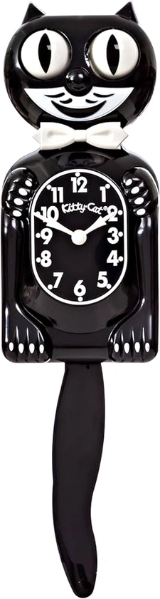 Small Kit-Cat Clock in Black