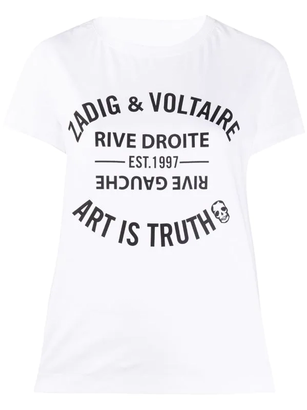 Zadig&Voltaire t-shirt Walk Blason - Farfetch