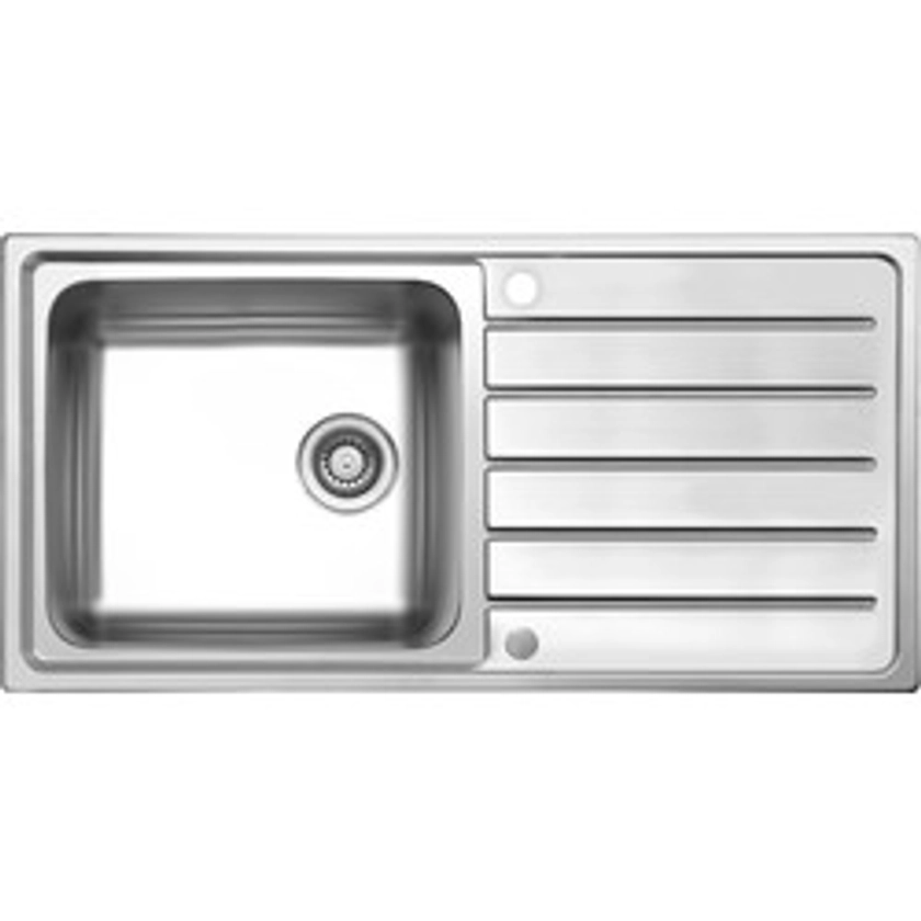 Reversible Stainless Steel Kitchen Sink & Drainer
