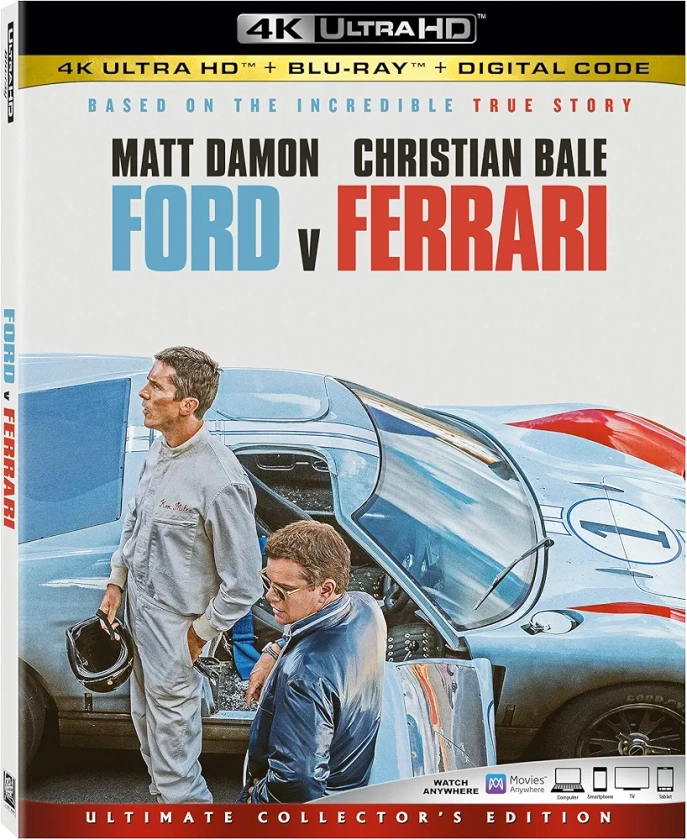 Ford v Ferrari 4k Ultra Hd [Blu-ray] [4K UHD]