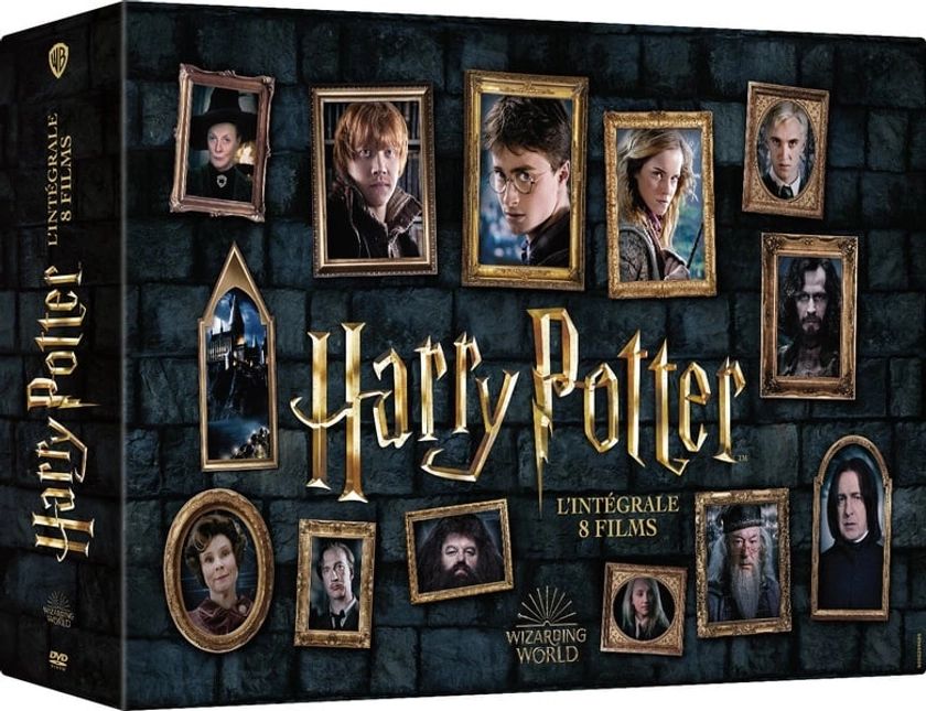 Harry Potter - L'intégrale des 8 films - Fantastique - SF - Films DVD & Blu-ray | Cultura