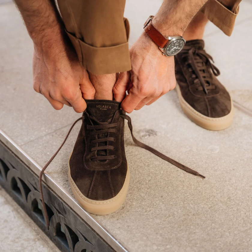 Men's unlined handcrafted sneakers | Velasca