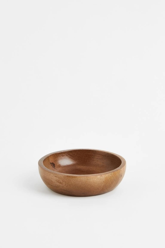 Small mango wood bowl