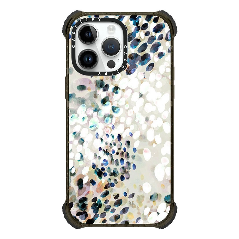 MagSafe Compatible Ultra Impact iPhone 14 Pro Max Case - Watercolor spots