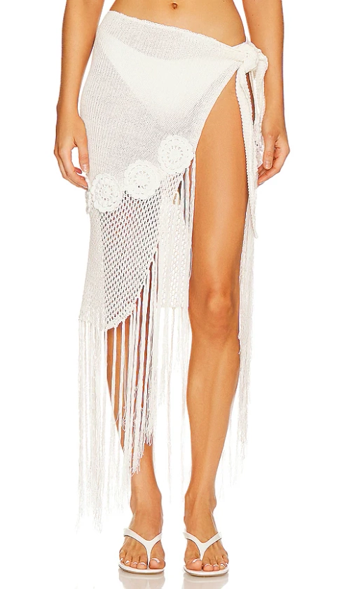 Crochet Fringe Sarong