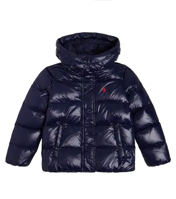 Down jacket in blue - Polo Ralph Lauren Kids | Mytheresa