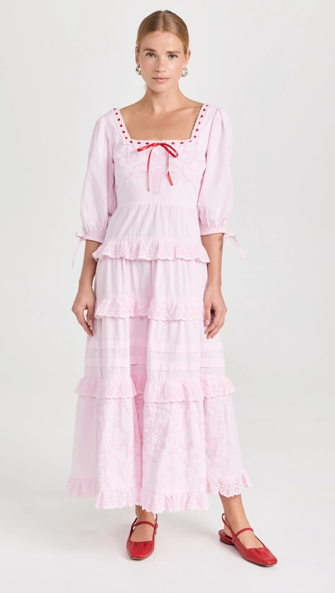 Damson Madder Rebecca Bow Back Dress | Shopbop
