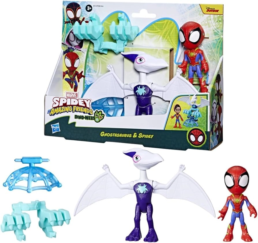 Hasbro Marvel SPIDEY AND HIS AMAZING FRIENDS LG DINO ACSRY SPIDEY